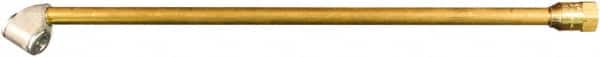 Milton - 150 Max psi Closed Check Brass Air Chuck - Dual Chuck, 1/4 FNPT - Exact Tooling