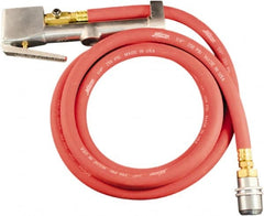 Milton - 160 Max psi Closed Check Aluminum/EPDM Inflator Gauge - Large Bore Chuck, 1/4 FNPT, 10 to 160 psi Pressure Range - Exact Tooling