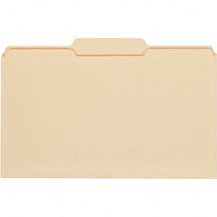 UNIVERSAL - 9-5/8 x 14-3/4", Legal, Manila, File Folders with Top Tab - 11 Point Stock, 1/3 Tab Cut Location - Exact Tooling