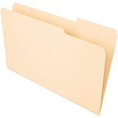 UNIVERSAL - 9-5/8 x 14-3/4", Legal, Manila, File Folders with Top Tab - 1/3 Tab Cut Location - Exact Tooling
