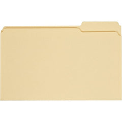 UNIVERSAL - 9-5/8 x 14-3/4", Legal, Manila, File Folders with Top Tab - 11 Point Stock, 1/3 Tab Cut Location - Exact Tooling