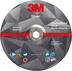3M - Depressed-Center Wheels Wheel Diameter (Inch): 6 Wheel Thickness (Decimal Inch): 0.2500 - Exact Tooling