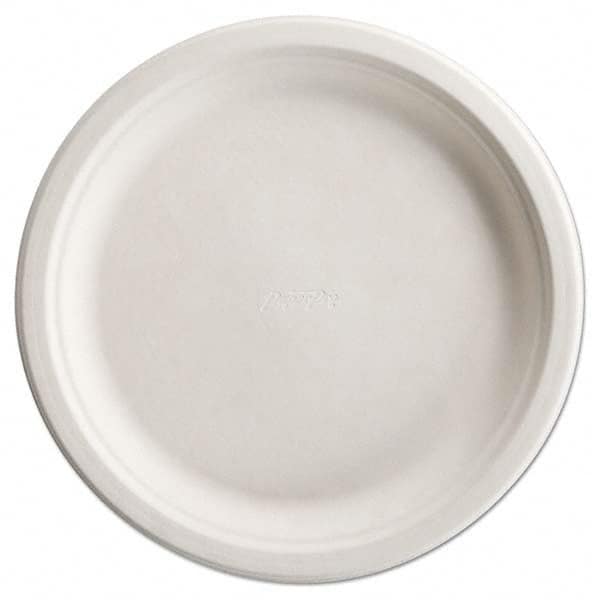 Chinet - PaperPro Naturals Fiber Dinnerware, Plate, 10 1/2" Round Natural 125/PK 4 PK/CT - Exact Tooling