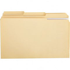 UNIVERSAL - 9-5/8 x 14-3/4", Legal, Manila, File Folders with Top Tab - 11 Point Stock, 1/3 Tab Cut Location - Exact Tooling