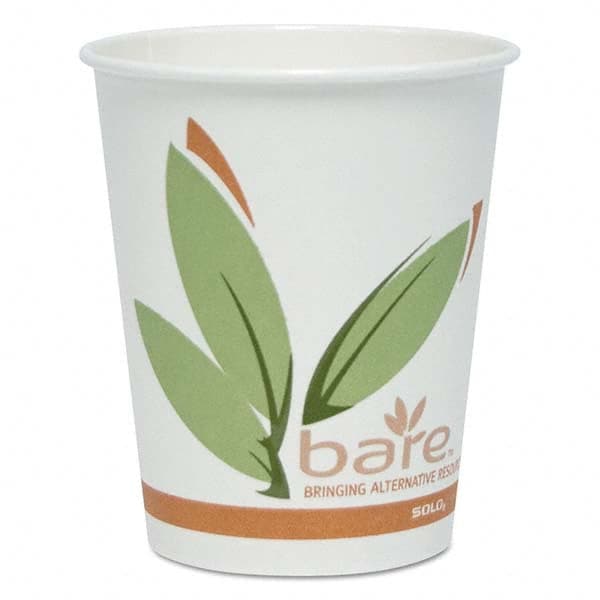 DART - Bare by Solo Eco-Forward Recycled Content PCF Hot Cups, Paper, 10 oz, 300/Carton - Exact Tooling