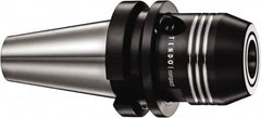 Schunk - BT40 Taper Shank, 3/4" Hole Diam, Hydraulic Tool Holder/Chuck - 38mm Nose Diam, 72.5mm Projection, 51mm Clamp Depth, 25,000 RPM, Through Coolant - Exact Tooling