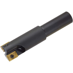 Kyocera - Indexable Square-Shoulder End Mills; Cutting Diameter (Decimal Inch): 1.2500 ; Cutting Diameter (Inch): 1.25 ; Shank Type: Cylindrical ; Shank Diameter (Inch): 1.0000 ; Overall Length/Projection (Decimal Inch): 4.7800 ; Lead Angle: 90 - Exact Tooling