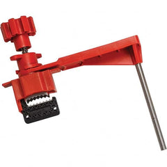 Brady - Pneumatic & Valve Lockouts Type: Universal Valve Lockout Maximum Valve Handle Size (Inch): 1.600 - Exact Tooling