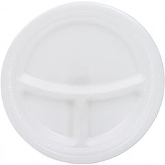Solo - 9" Foam Plates - White - Exact Tooling