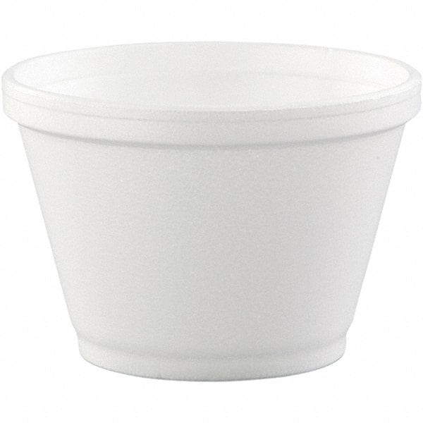 DART - 6 oz Foam Container - White - Exact Tooling