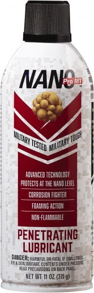 Nano Pro MT - 11 oz Aerosol Can Automotive Multi-Use Lubricant - Dioctyl Adipate - Exact Tooling