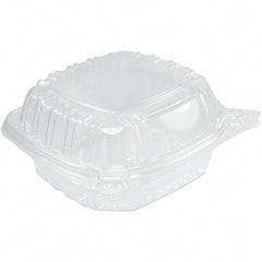 DART - 13-51/64 oz Hinged Clear Containers - Clear - Exact Tooling
