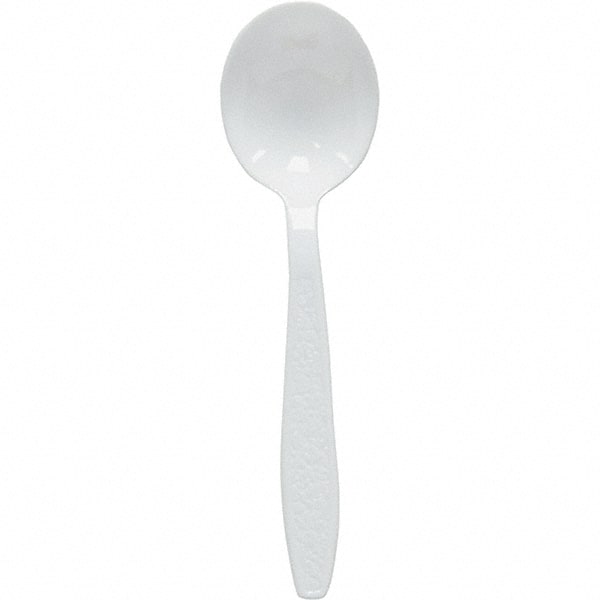 Solo - Heavyweight Polystyrene Soup Spoons - White - Exact Tooling