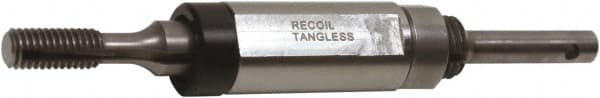 Recoil - #8-32, Tangless Insert Compatible, Insert Tool Thread Insert Hand Installation Tool - Type I Threaded Mandrel, UNC Thread, #8-32 Insert Internal Thread - Exact Tooling