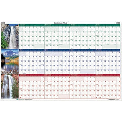 House of Doolittle - 1 Sheet, 18 x 24", Erasable Wall Calendar - Exact Tooling