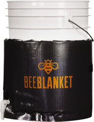 Powerblanket - 1" Long x 11" Wide, Flat, Plastic/Aluminum, Pail Heater - 120 VAC, Flat Back - Exact Tooling