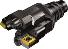 Sandvik Coromant - 23mm Min Bore Diam, Size E20 Steel Modular Boring Cutting Unit Head - 63/64" Max Bore Depth, Through Coolant - Exact Tooling