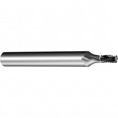 Sandvik Coromant - 0.1535" Cutting Diam, 3 Flute, Solid Carbide Helical Flute Thread Mill - Internal Thread, 8mm LOC, 6mm Shank Diam - Exact Tooling