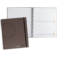 AT-A-GLANCE - 183 Sheet, 8-3/8 x 11", Planning Notebook - Gray - Exact Tooling
