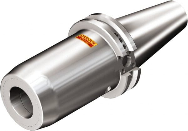 Sandvik Coromant - CAT50 Taper Shank, Hydraulic Tool Holder/Chuck - 45mm Nose Diam, 95mm Projection, 57mm Clamp Depth, 12,000 RPM, Through Coolant - Exact Tooling