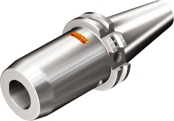 Sandvik Coromant - Taper Shank, Hydraulic Tool Holder/Chuck - 45mm Nose Diam, 95mm Projection, 57mm Clamp Depth, 12,000 RPM, Through Coolant - Exact Tooling
