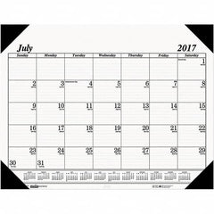 House of Doolittle - 14 Sheet, 22 x 17", Desk Pad Calendar - White - Exact Tooling