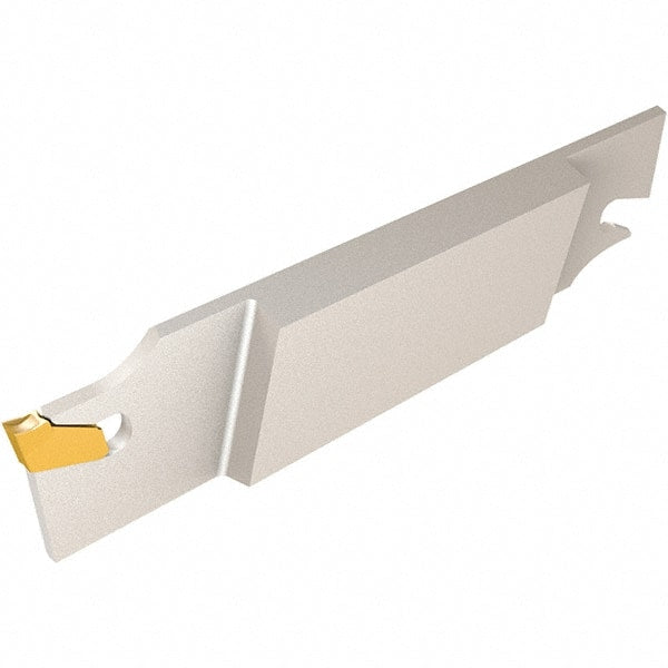 Iscar - 2.7 to 3.53mm Groove Width, Left Hand Cut, SGFH Indexable Grooving Blade - GFN-A, GFN-C, GFN-J, GFN-M, GFN-U, GFN-W, GFR-U, GFR/L-C, GFR/L-J, GFR/L-W Insert Style, Series Self-Grip - Exact Tooling