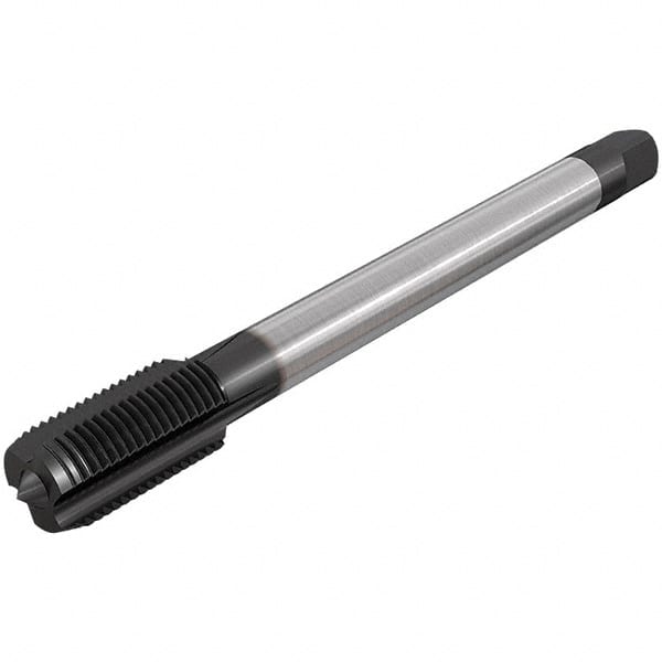Iscar - M12x1.25 Metric Fine 3 Flute 6HX Modified Bottoming Spiral Flute Tap - High Speed Steel, 100mm OAL, Right Hand Flute, Right Hand Thread, Series TPST M - Exact Tooling