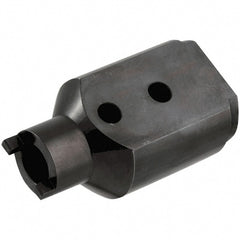 Iscar - Rotary Tool Holder Hardware Type: Cool Tube Wrench Drive Size (mm): 15.00 - Exact Tooling