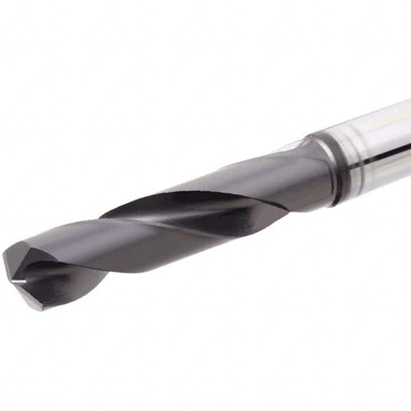 Iscar - 6.1mm 140° Solid Carbide Jobber Drill - Exact Tooling
