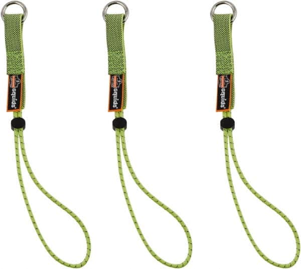 Ergodyne - 11" Tool Tether - Sealing Tape Connection, 11" Extended Length, Lime - Exact Tooling