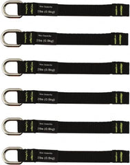 Ergodyne - 5-1/2" Tool Tether - Sealing Tape Connection, 6" Extended Length, Black - Exact Tooling