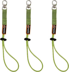 Ergodyne - 11" Tool Tether - Sealing Tape Connection, 11" Extended Length, Lime - Exact Tooling