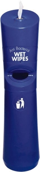 Addgards - Blue Polyethylene Manual Wipe Dispenser - Exact Tooling
