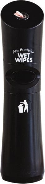 Addgards - Black Polyethylene Manual Wipe Dispenser - Exact Tooling