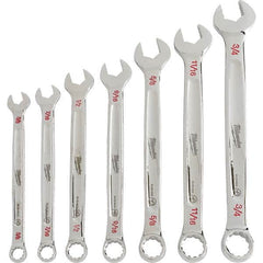 Milwaukee Tool - Wrench Sets Tool Type: Combination Wrench System of Measurement: Inch - Exact Tooling