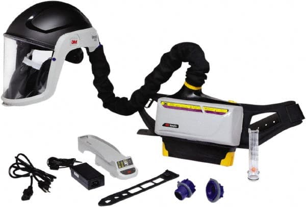 3M - PAPR & Supplied Air (SAR) Complete Systems System Type: PAPR Application: Powder Handling; Chemical; Powder Coating; General Maintenance; Mixing; Painting; Cleaning; Spray Painting - Exact Tooling