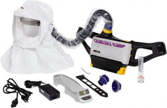 3M - PAPR & Supplied Air (SAR) Complete Systems System Type: PAPR Application: Powder Handling; Chemical; Powder Coating; General Maintenance; Mixing; Painting; Cleaning; Spray Painting - Exact Tooling