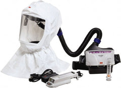 3M - Adjustable PAPR System - Headcover Headgear, Window, Use for Powder Handling - Exact Tooling
