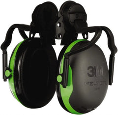 3M - Hard Hat Cap Mounted Black Earmuffs - 20 NRR Rating - Exact Tooling