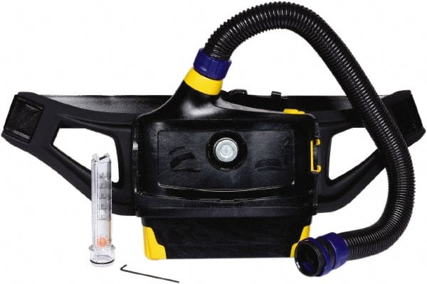 3M - Belt Mounted Intrinsically Safe PAPR Motor Blower Unit - Rechargeable Lithium-Ion Battery, Series TR-800 - Exact Tooling