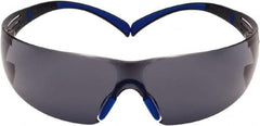 3M - Brown Lenses, Frameless Safety Glasses - Anti-Fog, Brown, Black Frame, Size Universal, Wrap Around - Exact Tooling