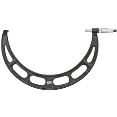 Starrett - Mechanical Outside Micrometers; Minimum Measurement (mm): 325.00 ; Maximum Measurement (mm): 350.00 ; Graduation (mm): 0.01 ; Features: Starrett Satin Chrome Finish - No Glare - Exact Tooling