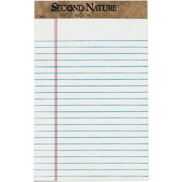 TOPS - 50 Sheet, 5 x 8", Jr. Legal (Style) Legal Pad - White - Exact Tooling