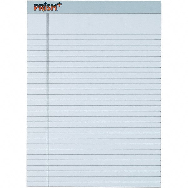 TOPS - 50 Sheet, 8-1/2 x 11-3/4", Legal/Wide (Style) Legal Pad - Pastel Gray - Exact Tooling