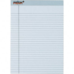 TOPS - 50 Sheet, 8-1/2 x 11-3/4", Legal/Wide (Style) Legal Pad - Pastel Gray - Exact Tooling