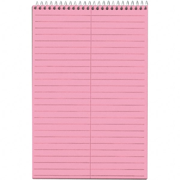 TOPS - 80 Sheet, 6 x 9", Gregg Steno Book - Pink - Exact Tooling