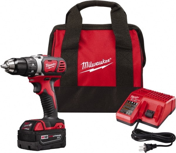 Milwaukee Tool - 18V 1/2" Pistol Grip Cordless Drill - Exact Tooling