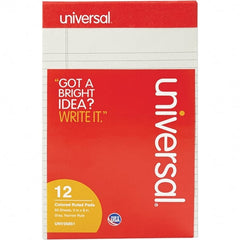 UNIVERSAL - 50 Sheet, 5 x 8", Narrow Note Pad - Gray - Exact Tooling