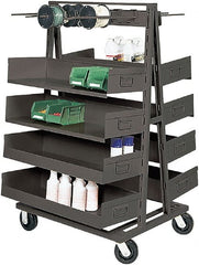 Valley Craft - 38" Wide x 63" High x 40" Deep, A-Frame Cart - 2,500 Lb Capacity - Exact Tooling